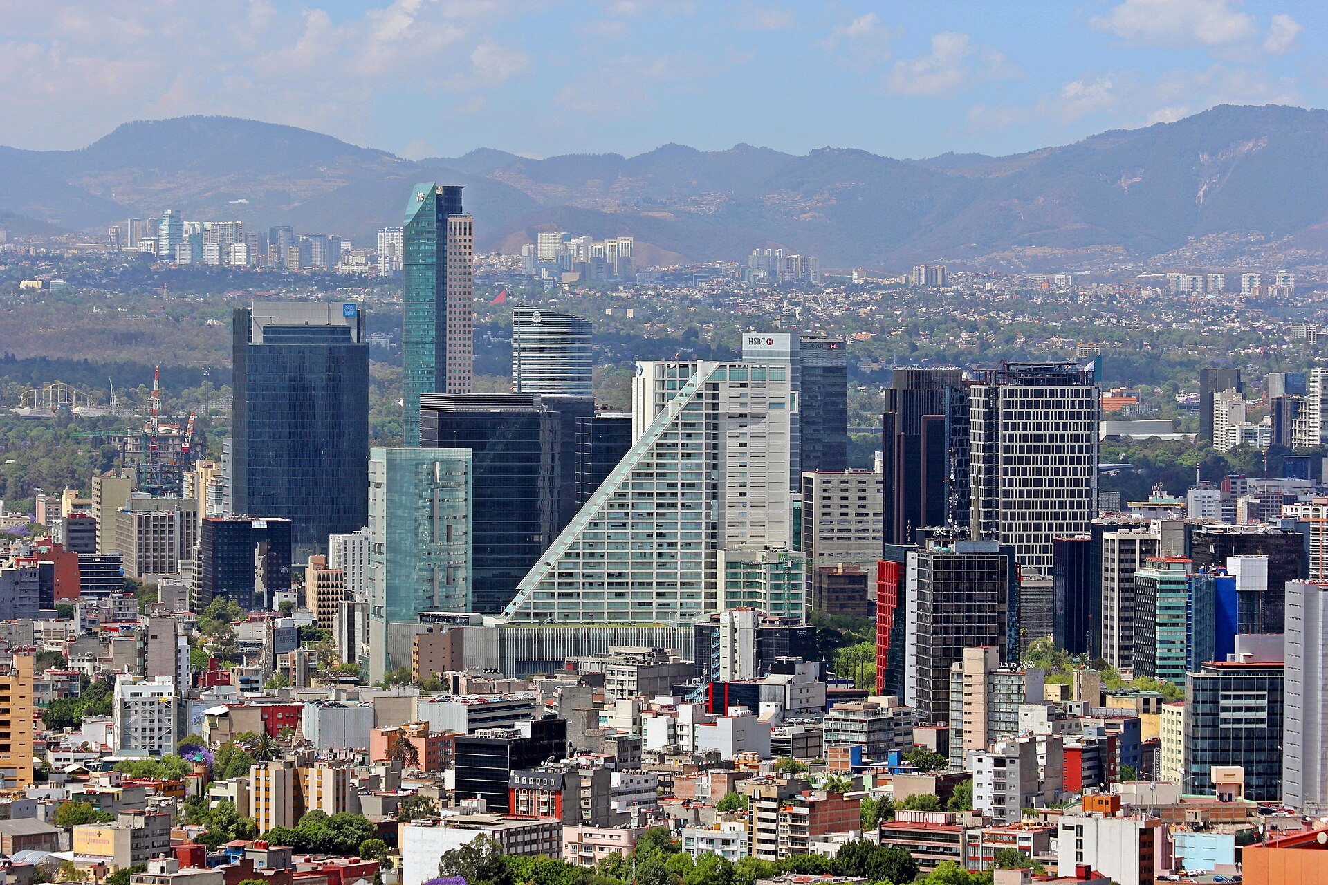 Skyline de Paseo de la Reforma, Ciudad de México